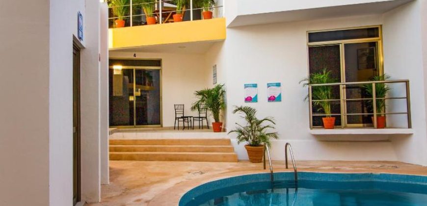 Apartment Tower in Isla Mujeres – Avenue and Beach Front (2 Suites and 3 Apartments)