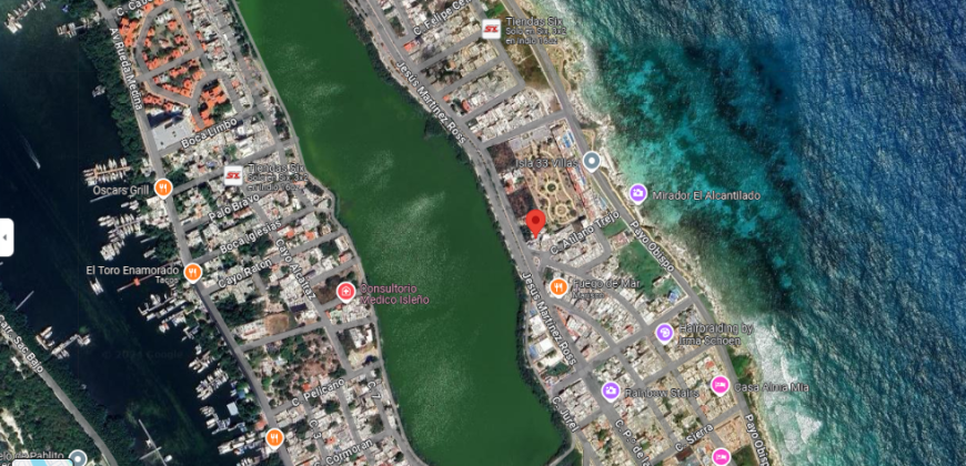 Apartment Tower in Isla Mujeres – Avenue and Beach Front (2 Suites and 3 Apartments)